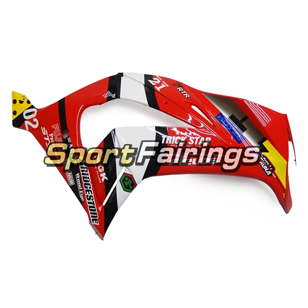 Fairing Kit Fit For Kawasaki ZX10R 2011 - 2015 -Red Trick Star 21
