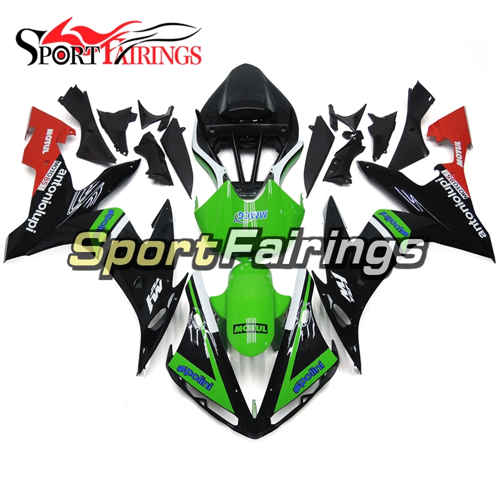 Fairing Kit Fit For Yamaha YZF R1 2004 - 2006 - Green Black