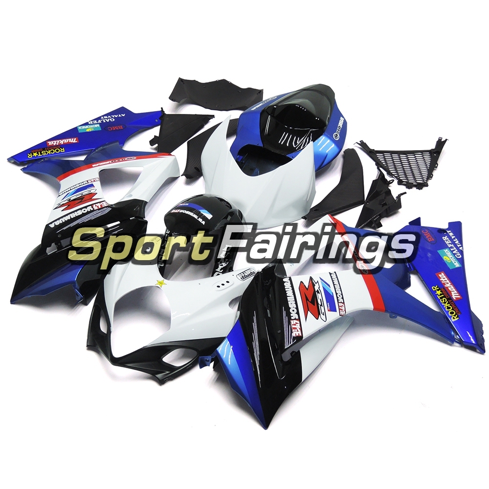 Fairing Kit Fit For Suzuki GSXR1000 K7 2007 - 2008 - Black White