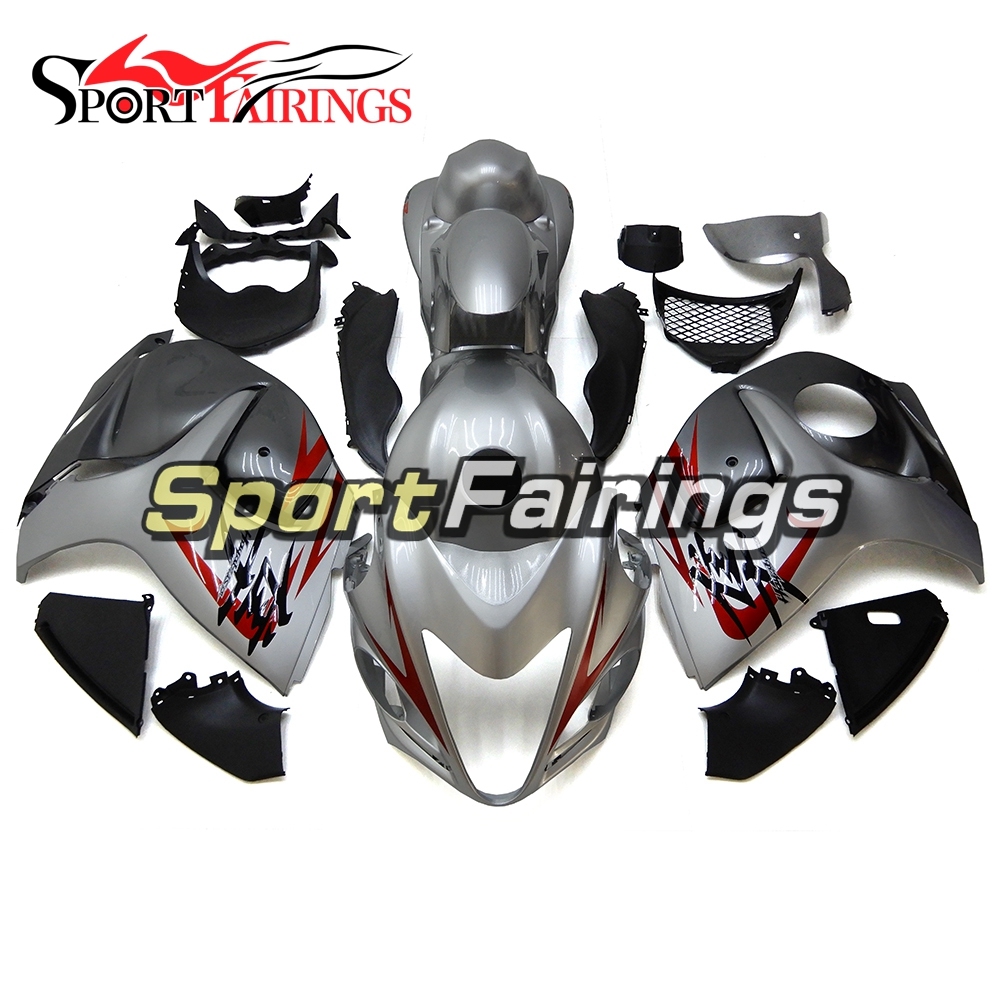 Fairing Kit Fit For Suzuki GSXR1300 Hayabusa 2008 - 2016 - Grey Silver