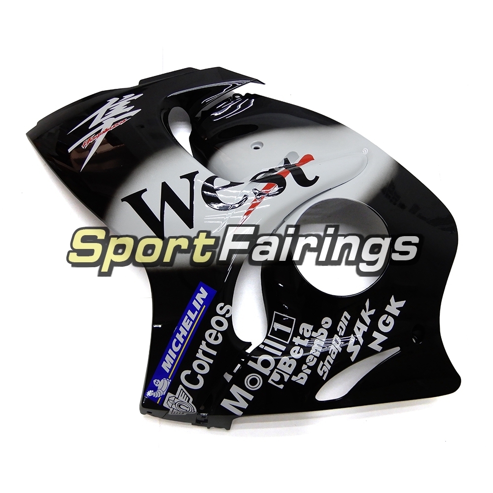 Fairing Kit Fit For Suzuki GSXR1300 Hayabusa 2008 - 2016 - Black White