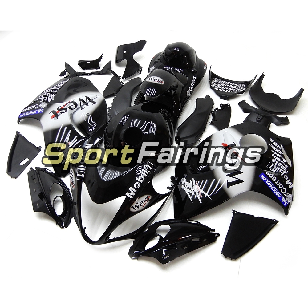 Fairing Kit Fit For Suzuki GSXR1300 Hayabusa 2008 - 2016 - Black White