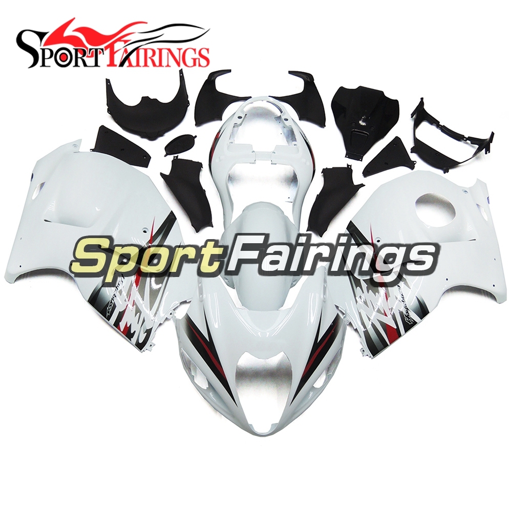 Fairing Kit Fit For Suzuki GSXR1300 Hayabusa 1997 - 2007 - White Silver