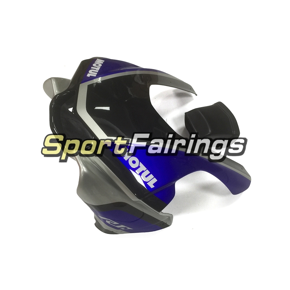 Fiberglass Racing Fairing Kit Fit For Yamaha YZF R1 2015 2016 - Silver Blue