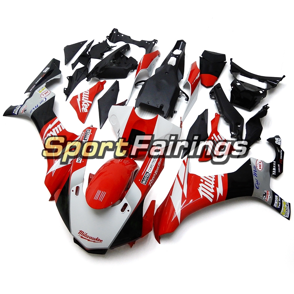 Fairing Kit Fit For Yamaha YZF R1 2015 2016 - Red White