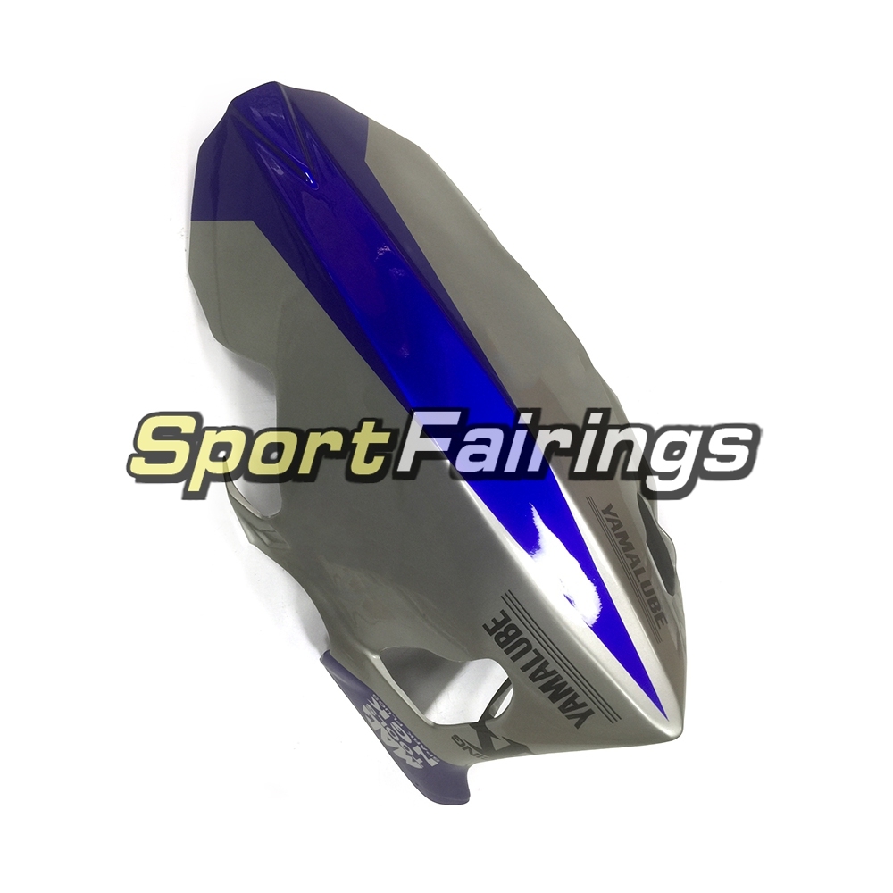 Fiberglass Racing Fairing Kit Fit For Yamaha YZF R1 2015 2016 - Silver Blue