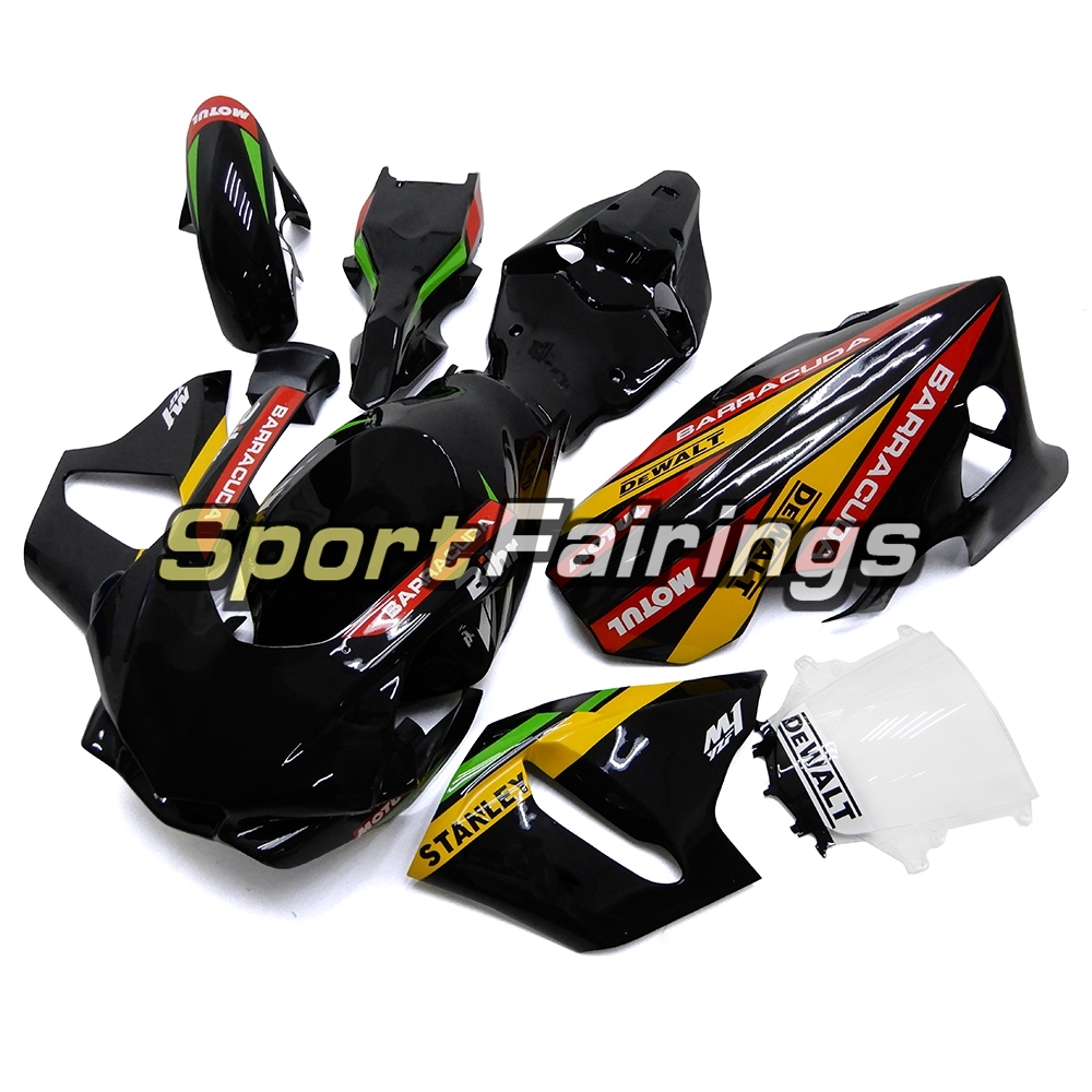 Fiberglass Racing Fairing Kit Fit For Yamaha YZF R1 2015 2016 - Black