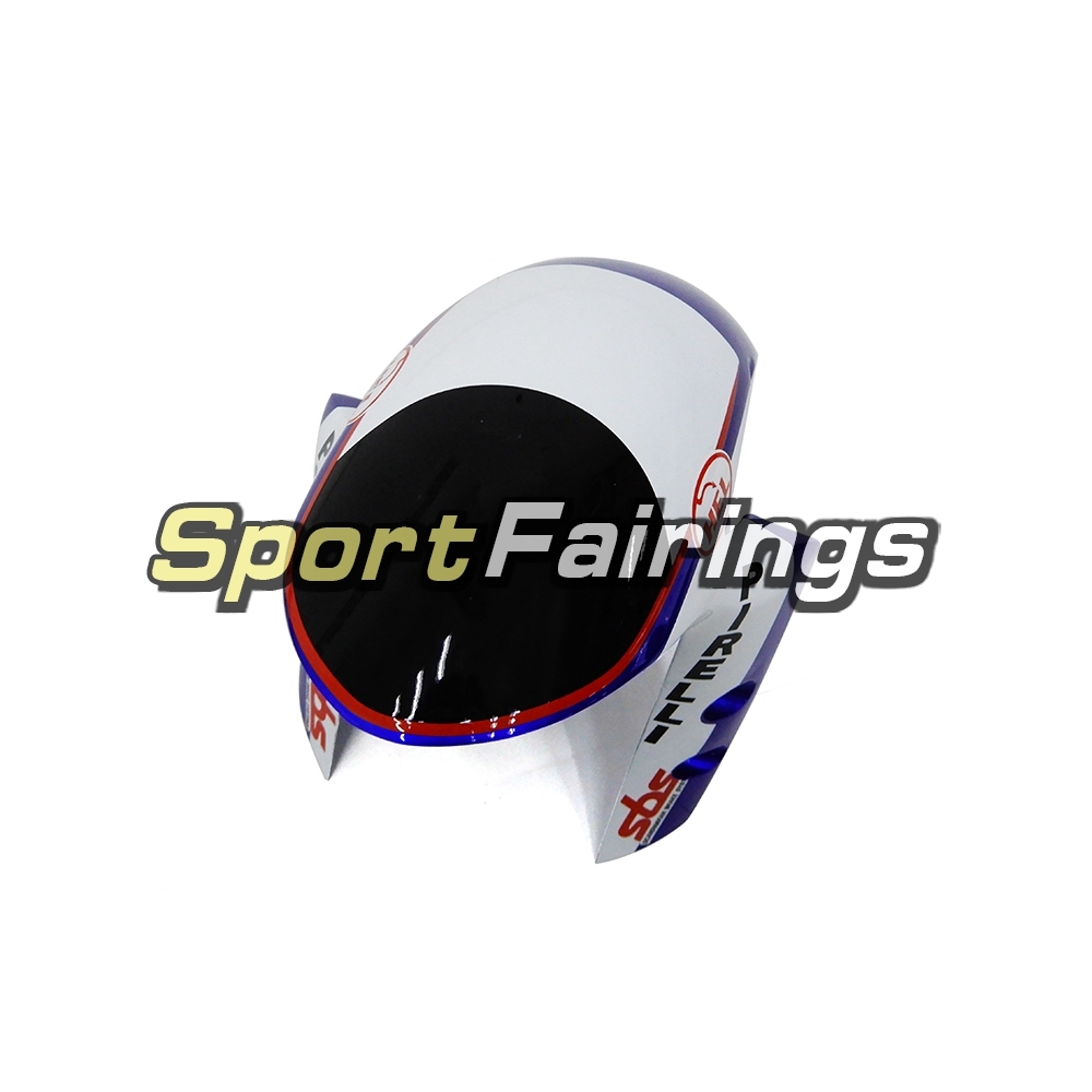 Fiberglass Racing Fairing Kit Fit For Yamaha YZF R1 2015 2016 -  Blue White