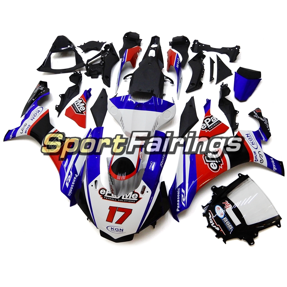 Fairing Kit Fit For Yamaha YZF R1 2015 2016 - White Blue