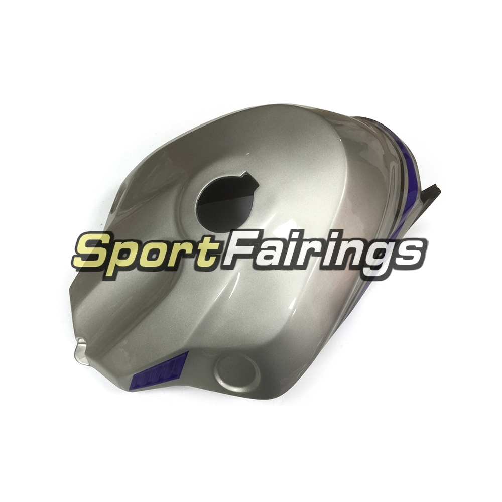 Fiberglass Racing Fairing Kit Fit For Yamaha YZF R1 2015 2016 - Silver Blue