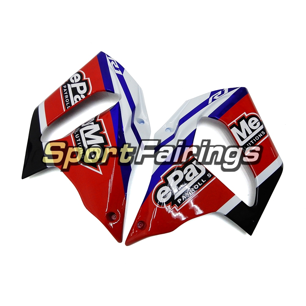 Fiberglass Racing Fairing Kit Fit For Yamaha YZF R1 2015 2016 -  Blue White