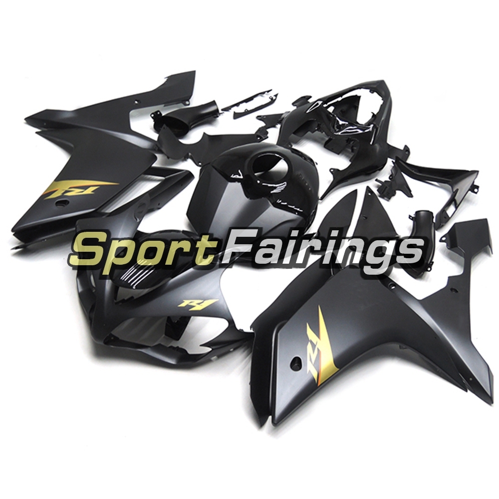 Fairing Kit Fit For Yamaha YZF R1 2007 2008 - Black