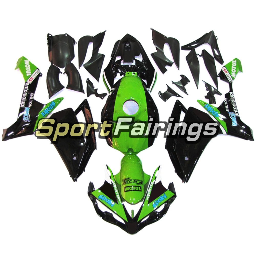 Fairing Kit Fit For Yamaha YZF R1 2007 2008 - Green Black
