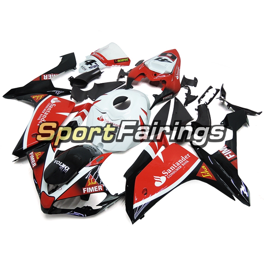 Fairing Kit Fit For Yamaha YZF R1 2007 2008 - Red White Black
