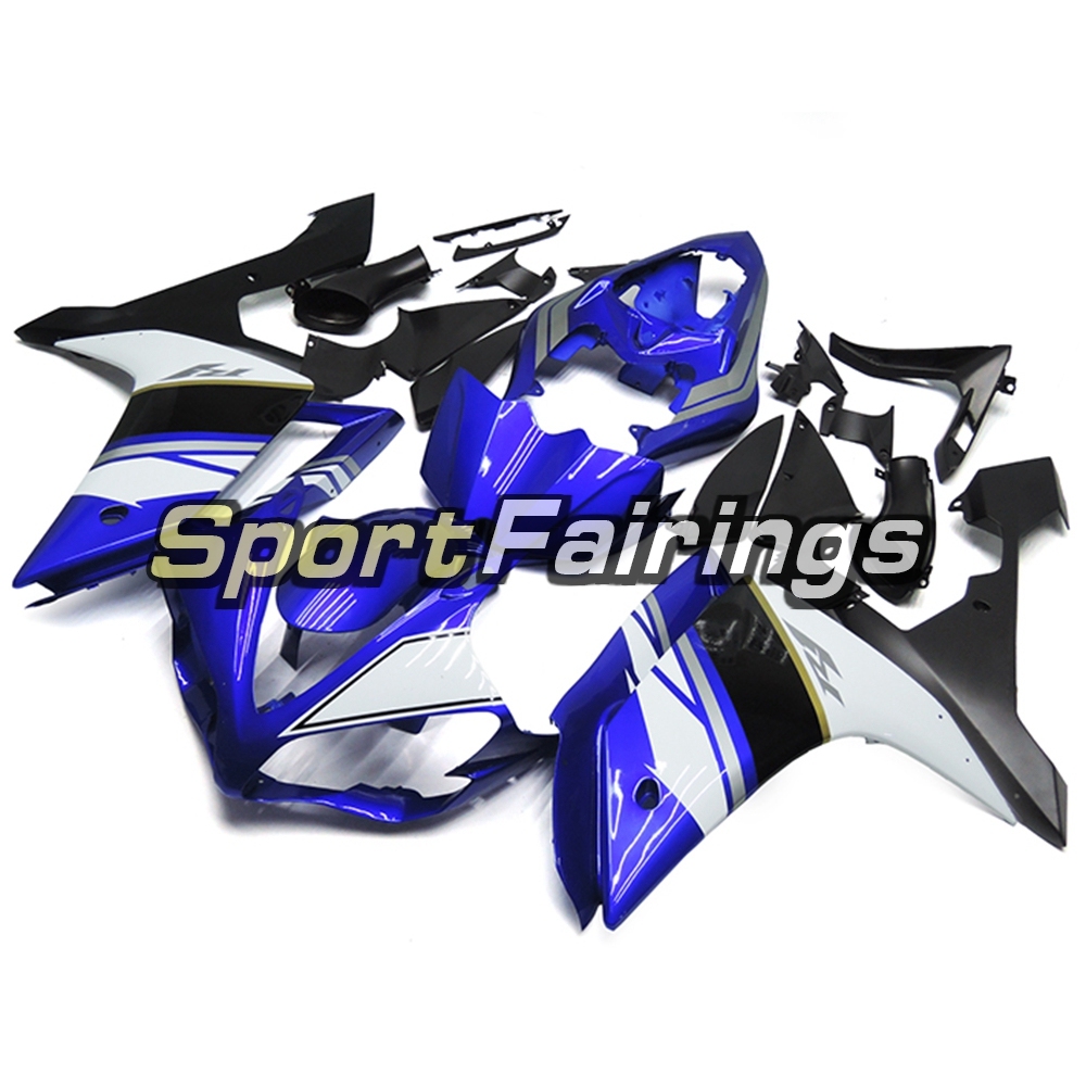 Fairing Kit Fit For Yamaha YZF R1 2007 2008 - Blue White