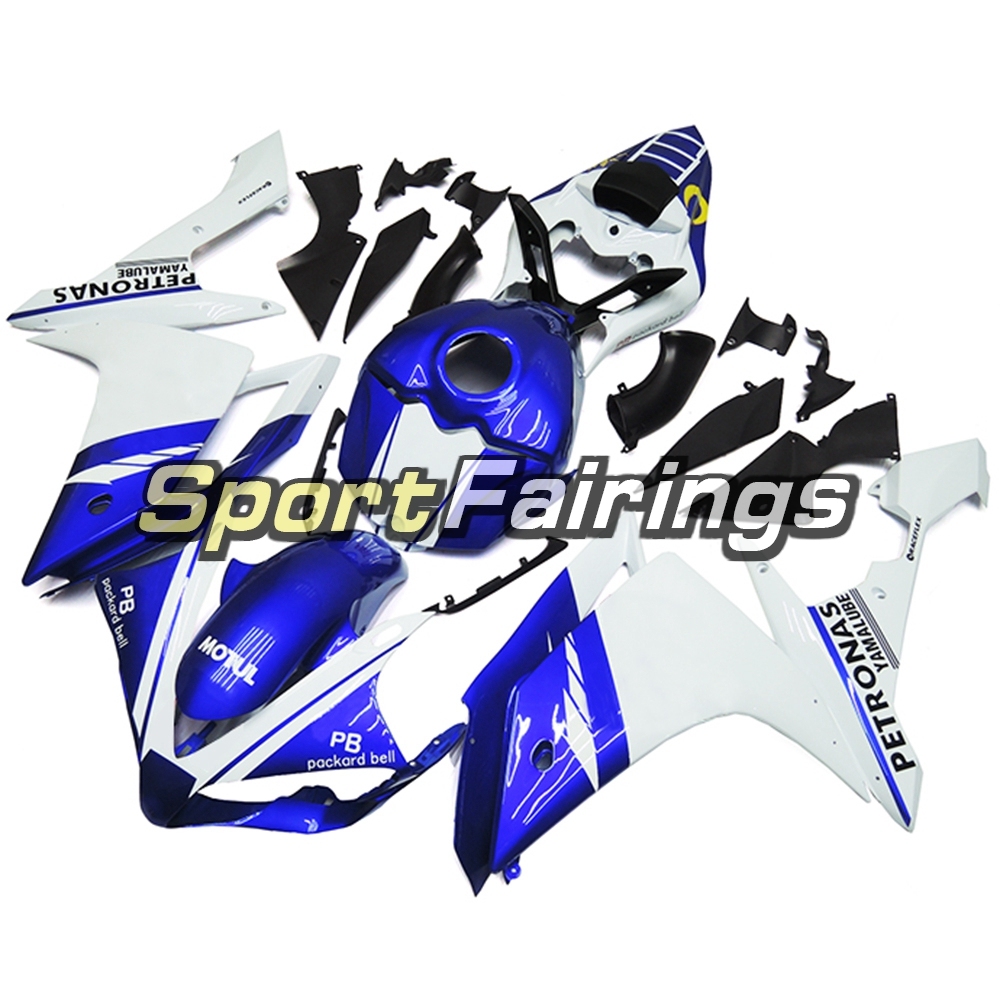 Fairing Kit Fit For Yamaha YZF R1 2007 2008 - White Blue