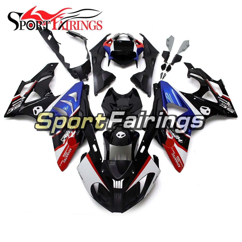 Fairing Kit Fit For BMW S1000RR 2011 - 2014 - Blue Black