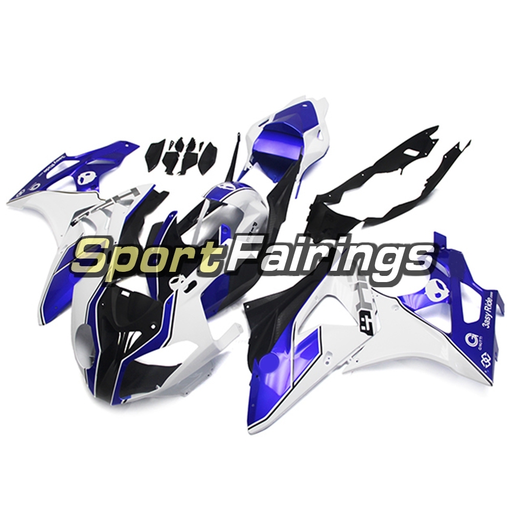 Fairing Kit Fit For BMW S1000RR 2011 - 2014 - HP4 WHITE BLUE Alien