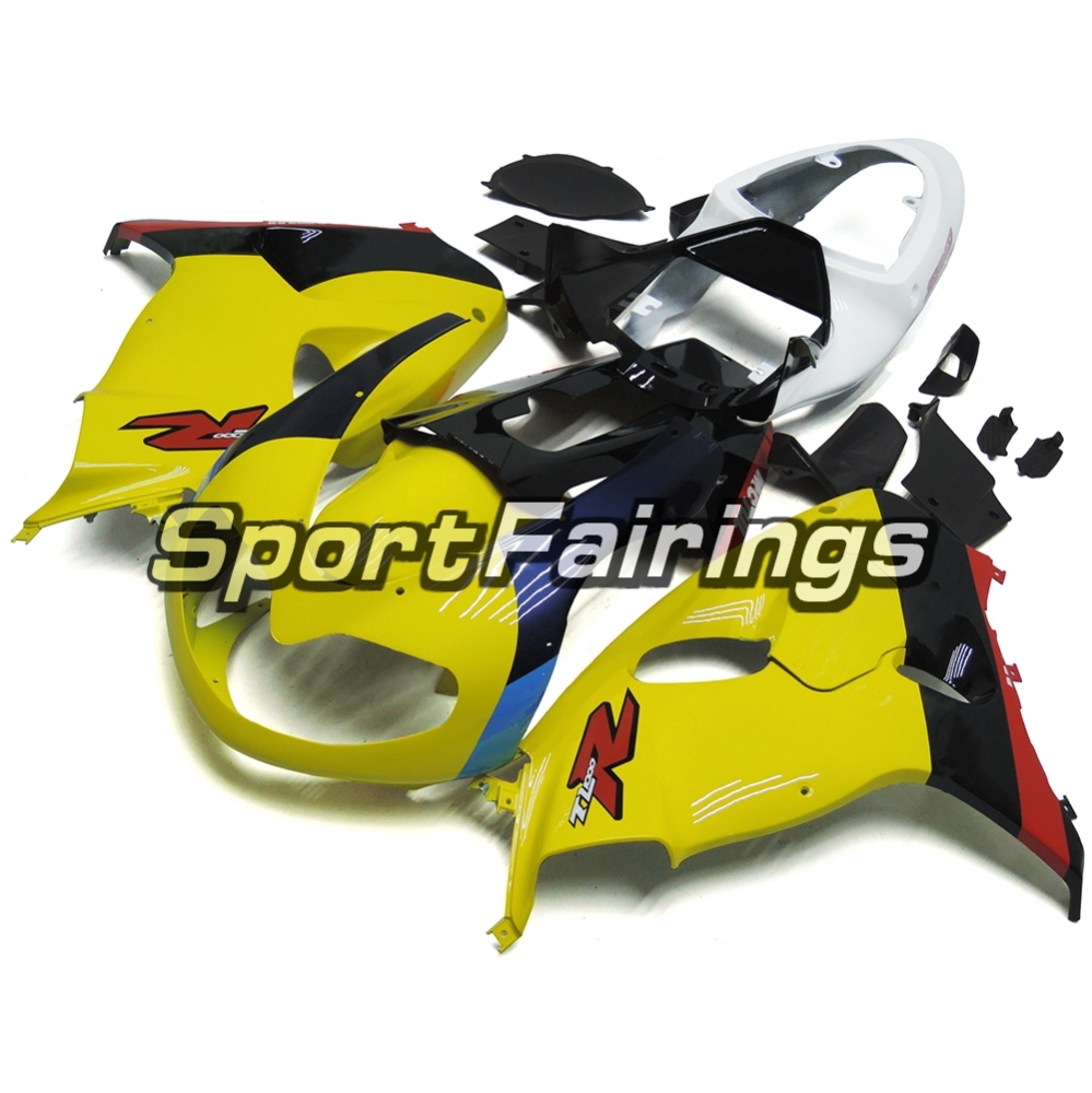 Fairing Kit Fit For Suzuki TL1000 1998 - 2002 - Gloss Yellow  Black