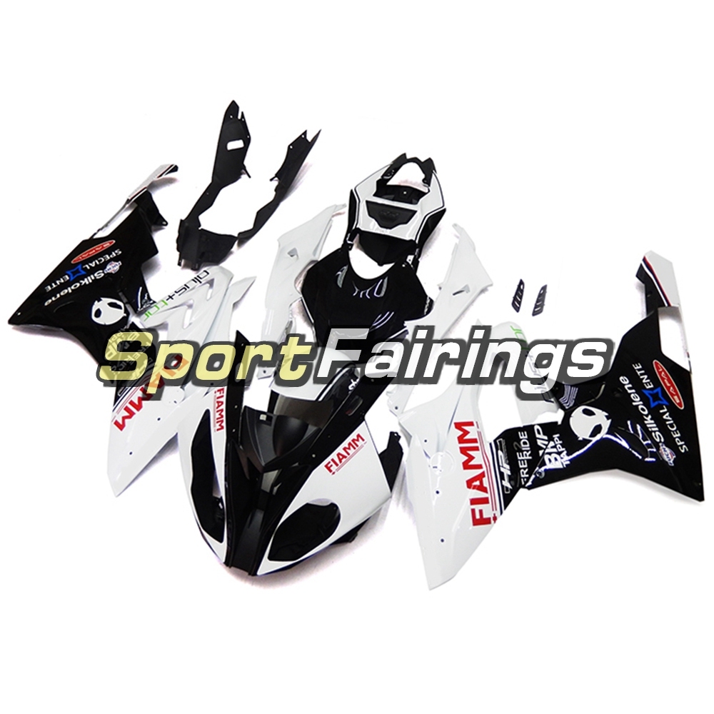 Fairing Kit Fit For BMW S1000RR 2015 2016 - FIAMM White Black