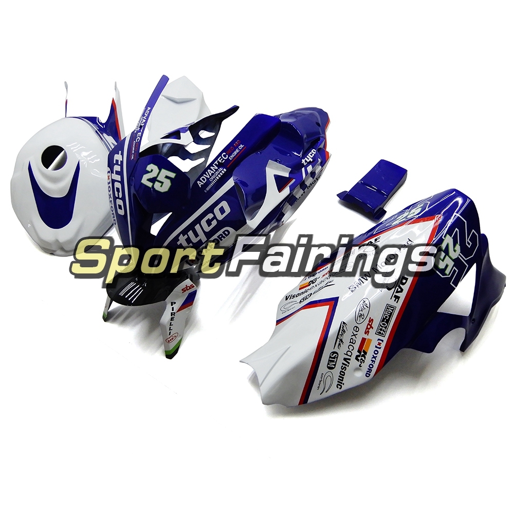 Firberglass Fairing Kit Fit For BMW S1000RR 2011 - 2014 - White Blue