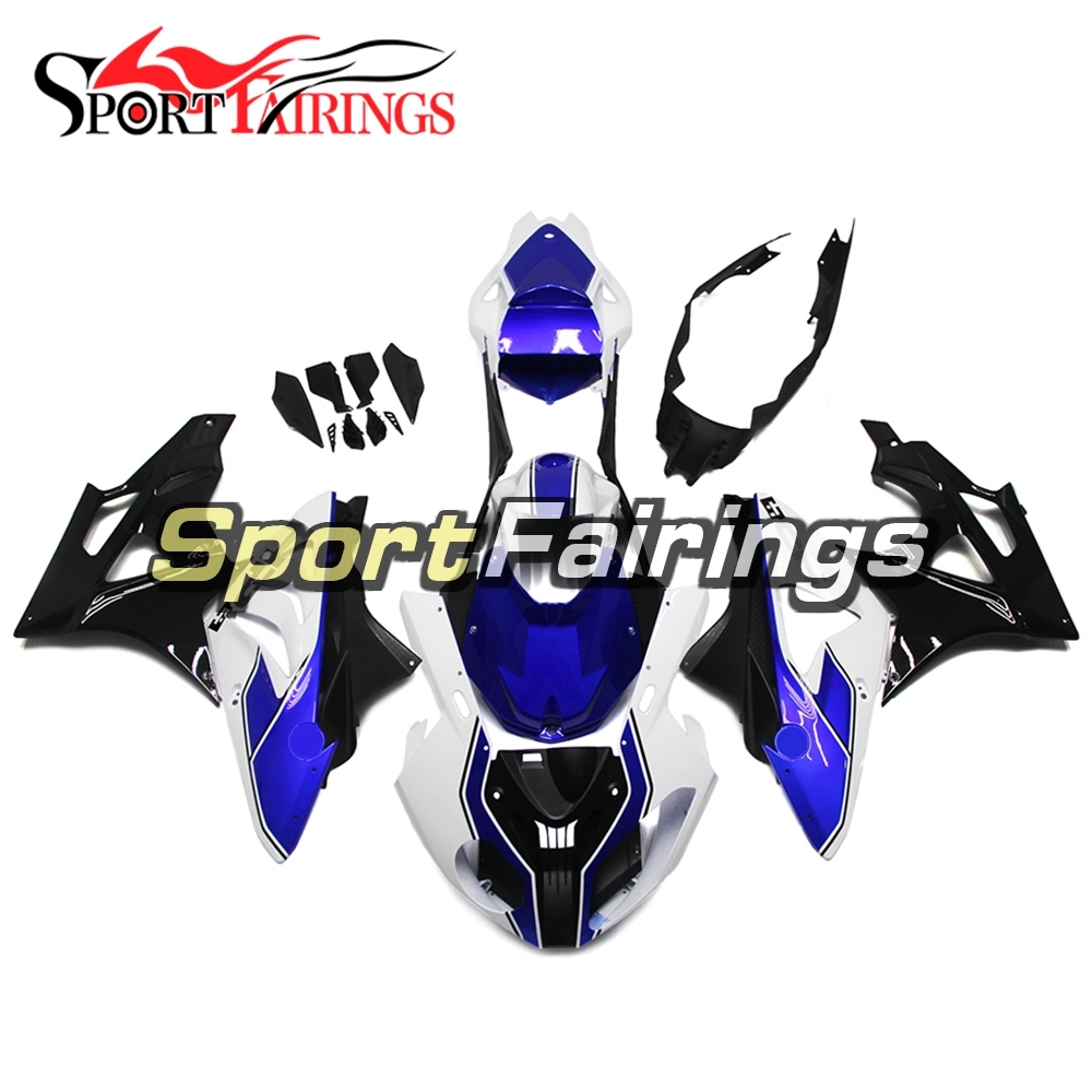 Fairing Kit Fit For BMW S1000RR 2011 - 2014 - HP4 White Blue