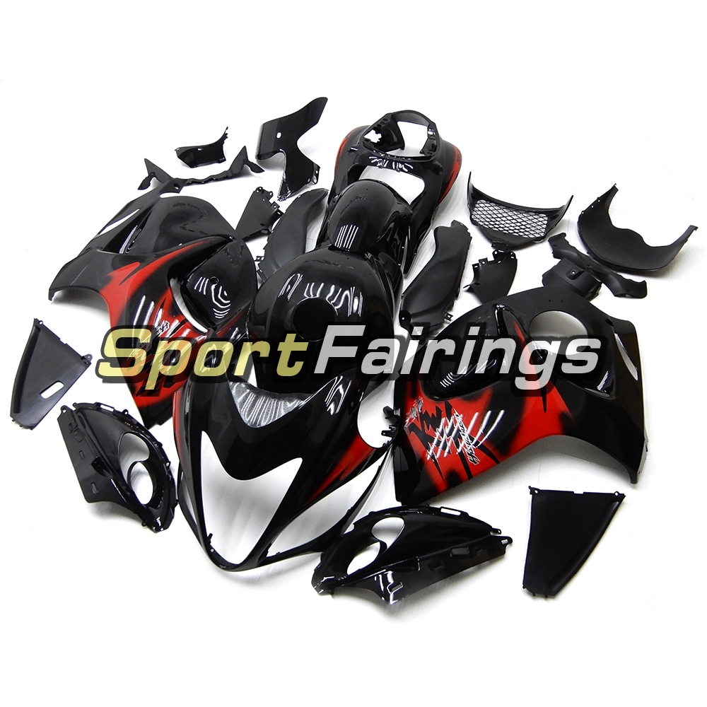Fairing Kit Fit For Suzuki GSXR1300 Hayabusa 2008 - 2016 - Black Red