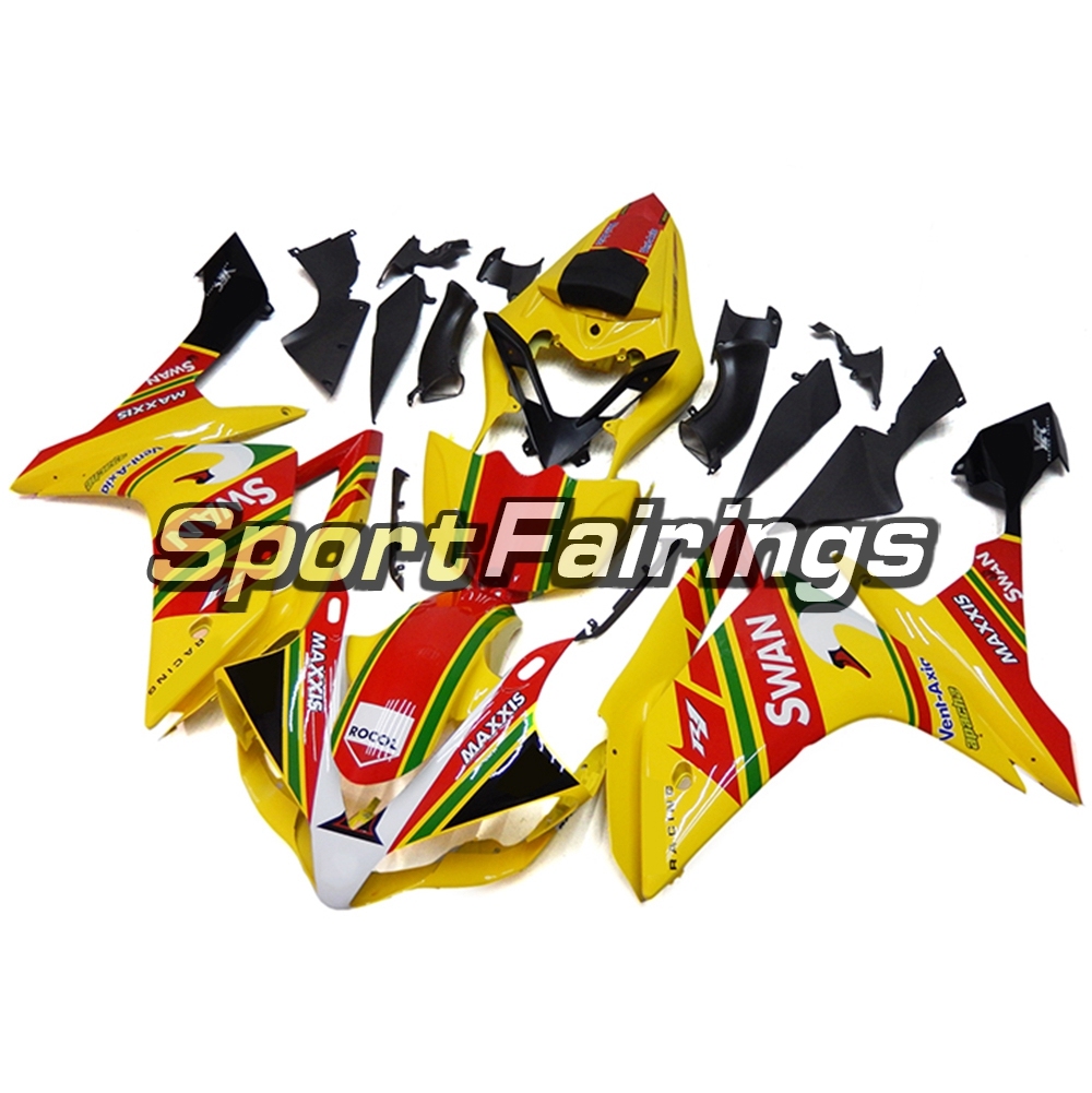 Fairing Kit Fit For Yamaha YZF R1 2007 2008 - Yellow Red