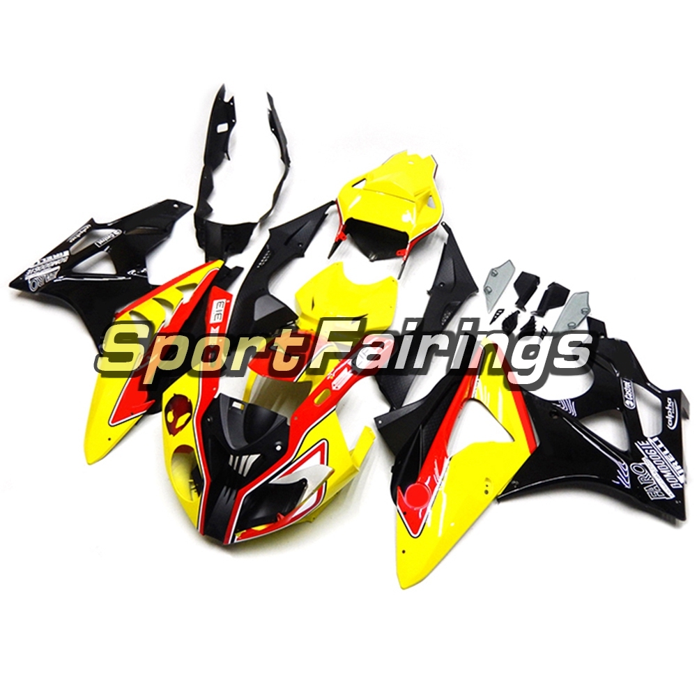 Fairing Kit Fit For BMW S1000RR 2011 - 2014 - Yellow Black