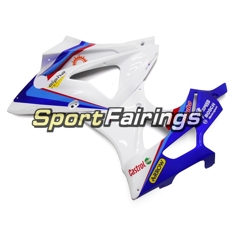 Fairing Kit Fit For BMW S1000RR 2011 - 2014 - White Blue