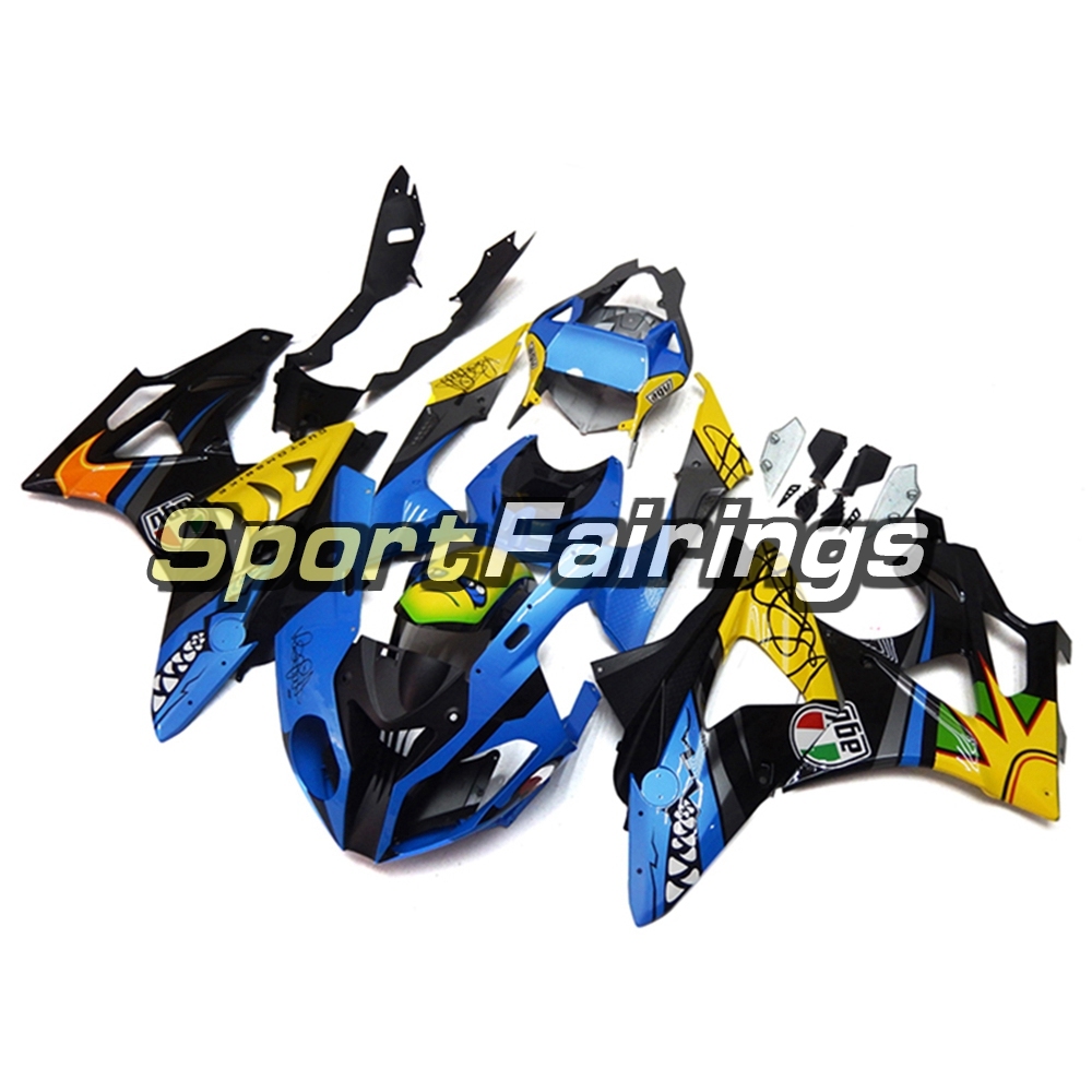 Fairing Kit Fit For BMW S1000RR 2011 - 2014 - Yellow Blue Black