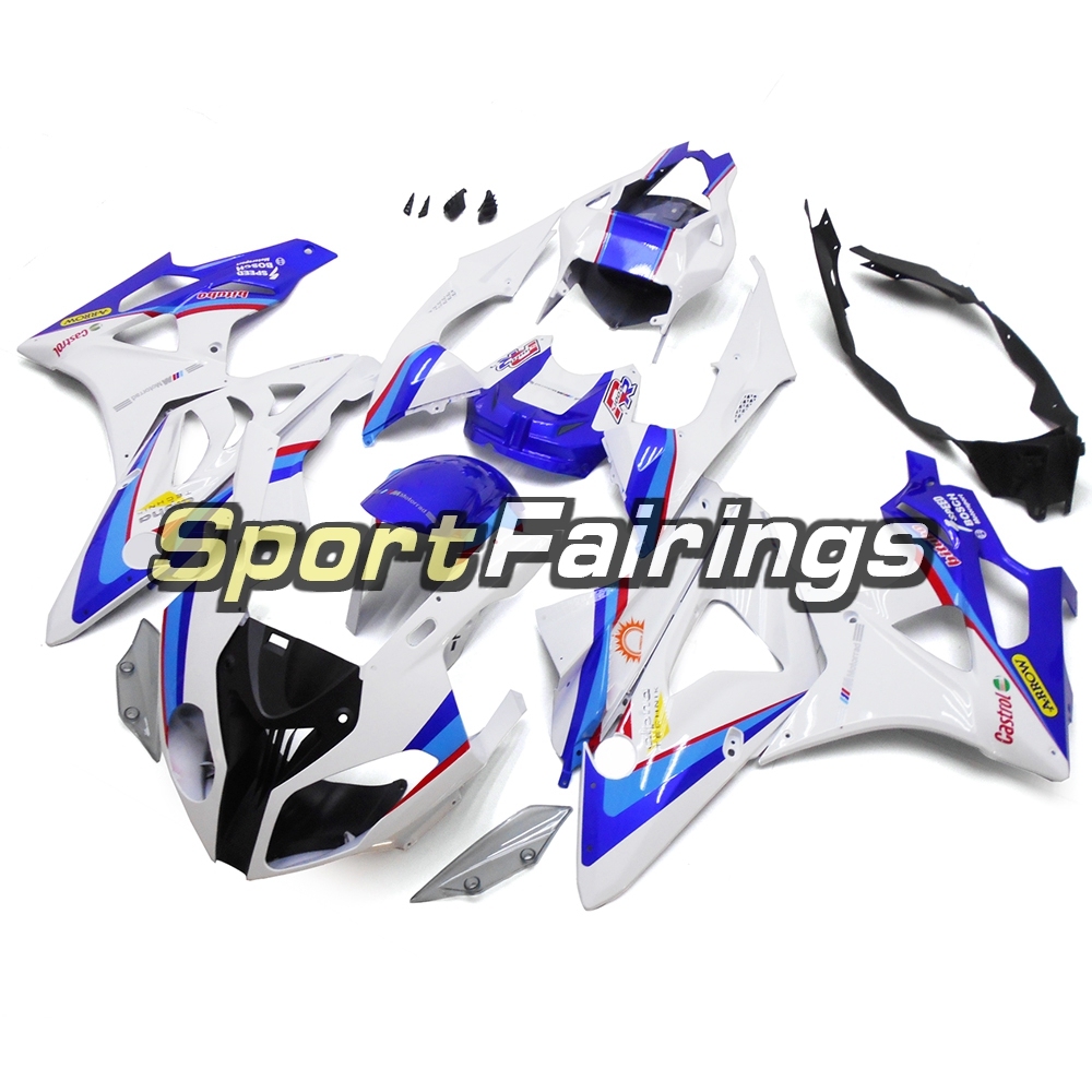 Fairing Kit Fit For BMW S1000RR 2011 - 2014 - White Blue