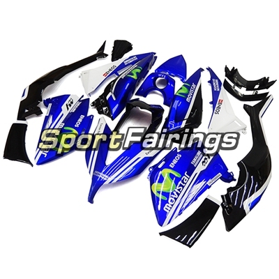 Fairing Kit Fit For Yamaha TMAX530 2015 - Blue White