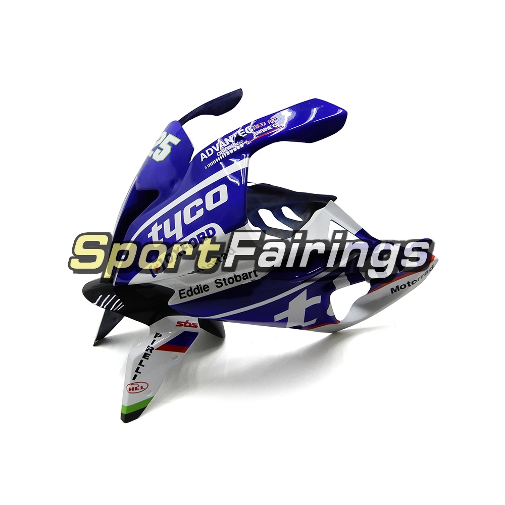 Firberglass Fairing Kit Fit For BMW S1000RR 2011 - 2014 - White Blue