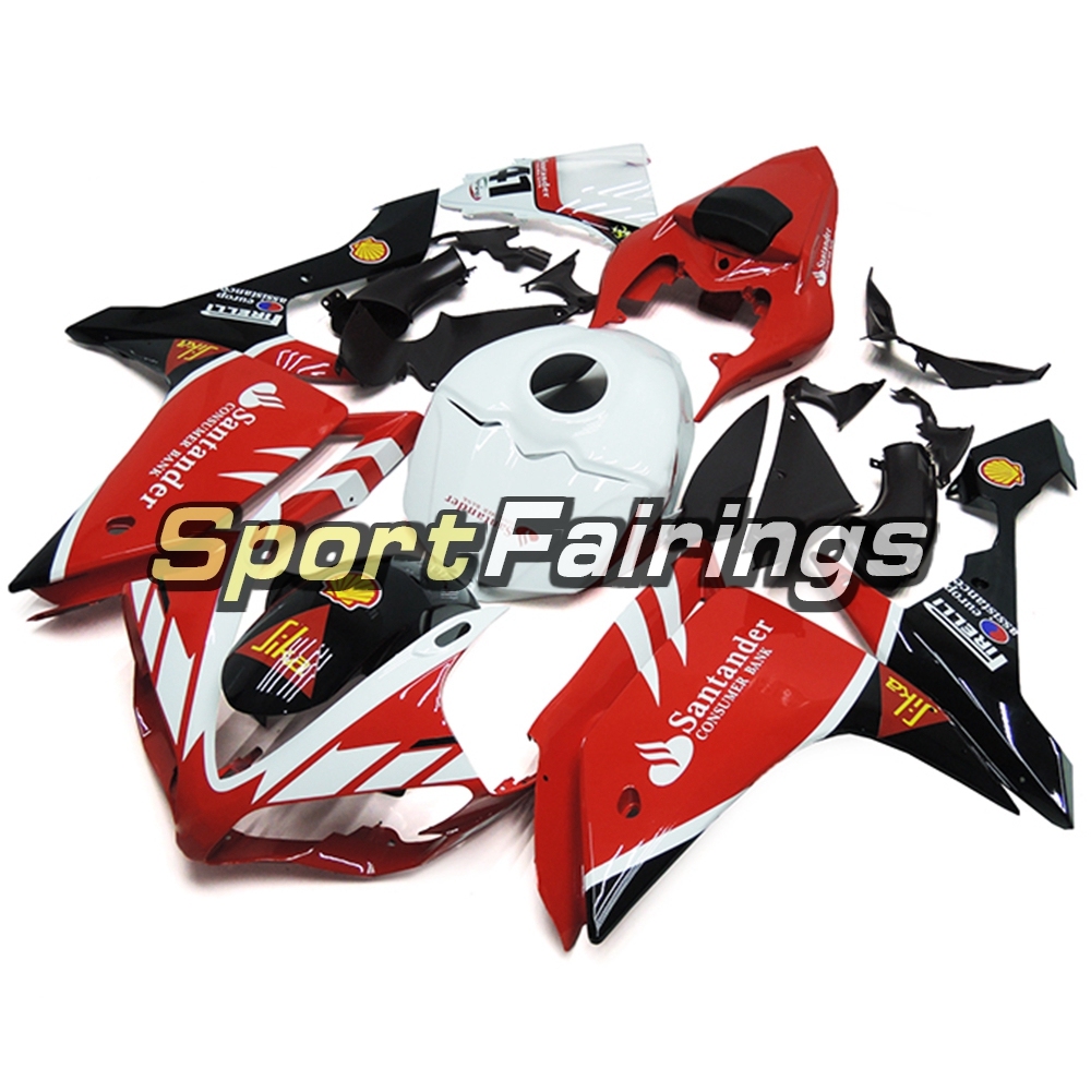 Fairing Kit Fit For Yamaha YZF R1 2007 2008 - Red White