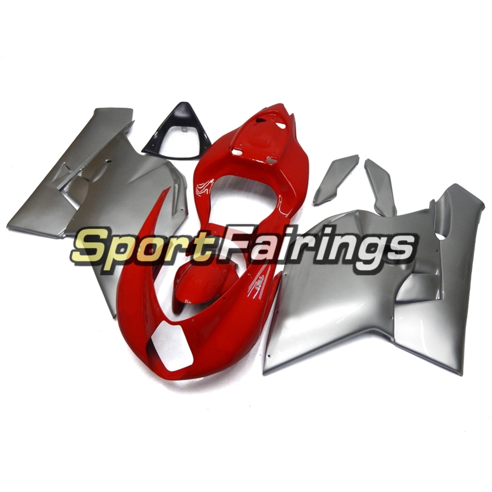 Fairing Kit Fit For MV Agusta F4 750 1000 2000 - 2009 - Silver Red