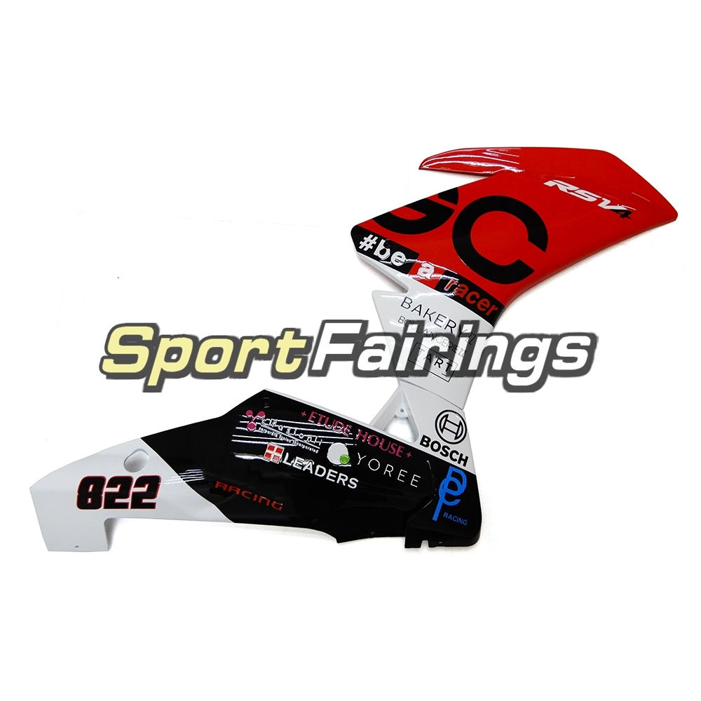 Fairing Kit Fit For Aprilia RSV4 1000 2010 - 2015 - White Red