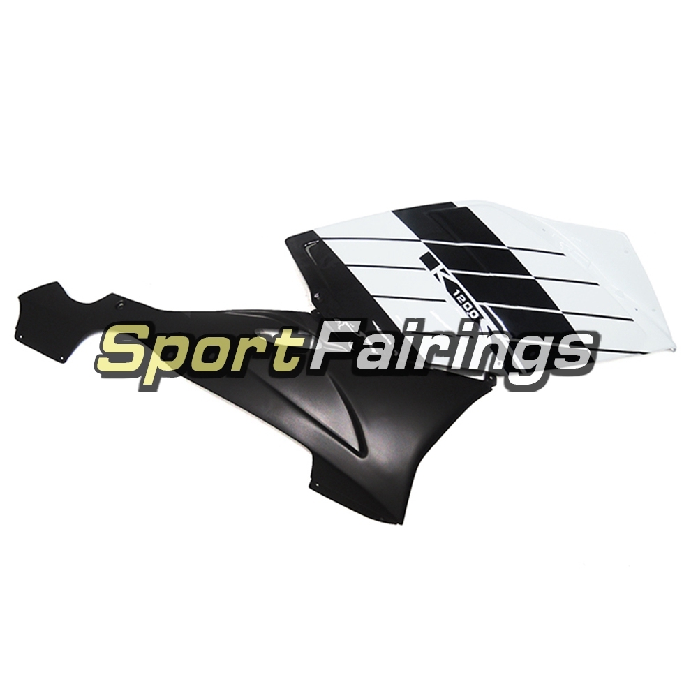 Fairing Kit Fit For BMW K1200S 2005 - 2008 - Matt Black White