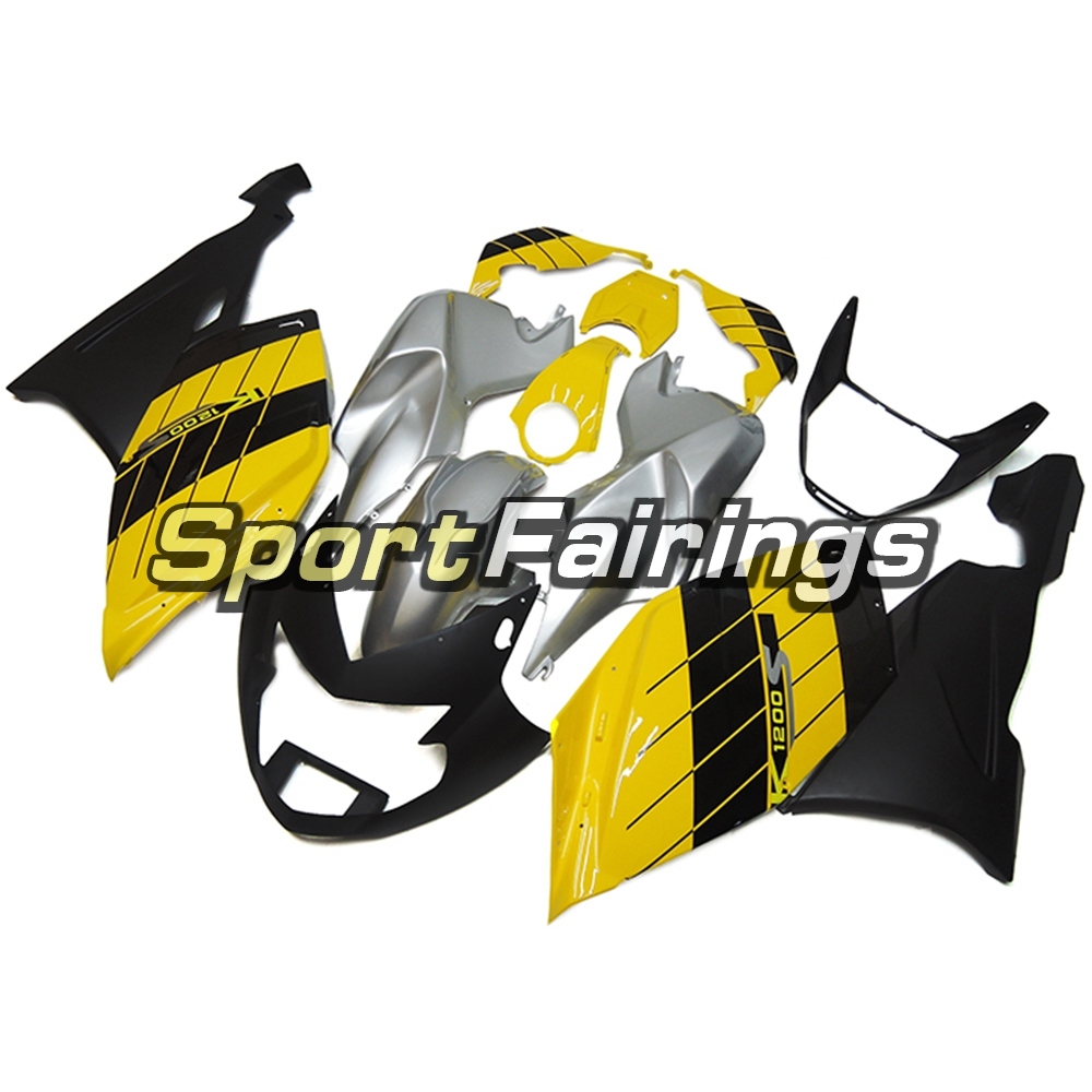 Fairing Kit Fit For BMW K1200S 2005 - 2008 - Silver Yellow Black