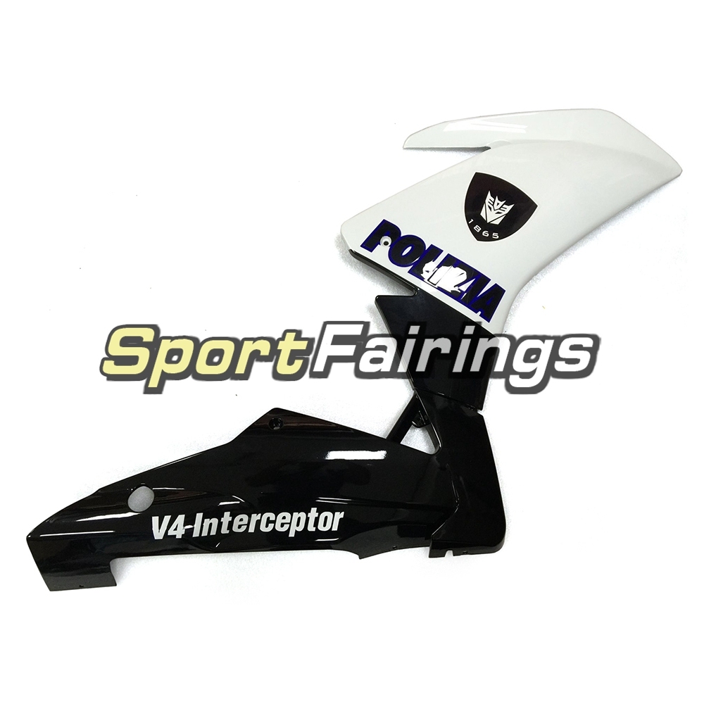 Fairing Kit Fit For Aprilia RSV4 1000 2010 - 2015 - White Black