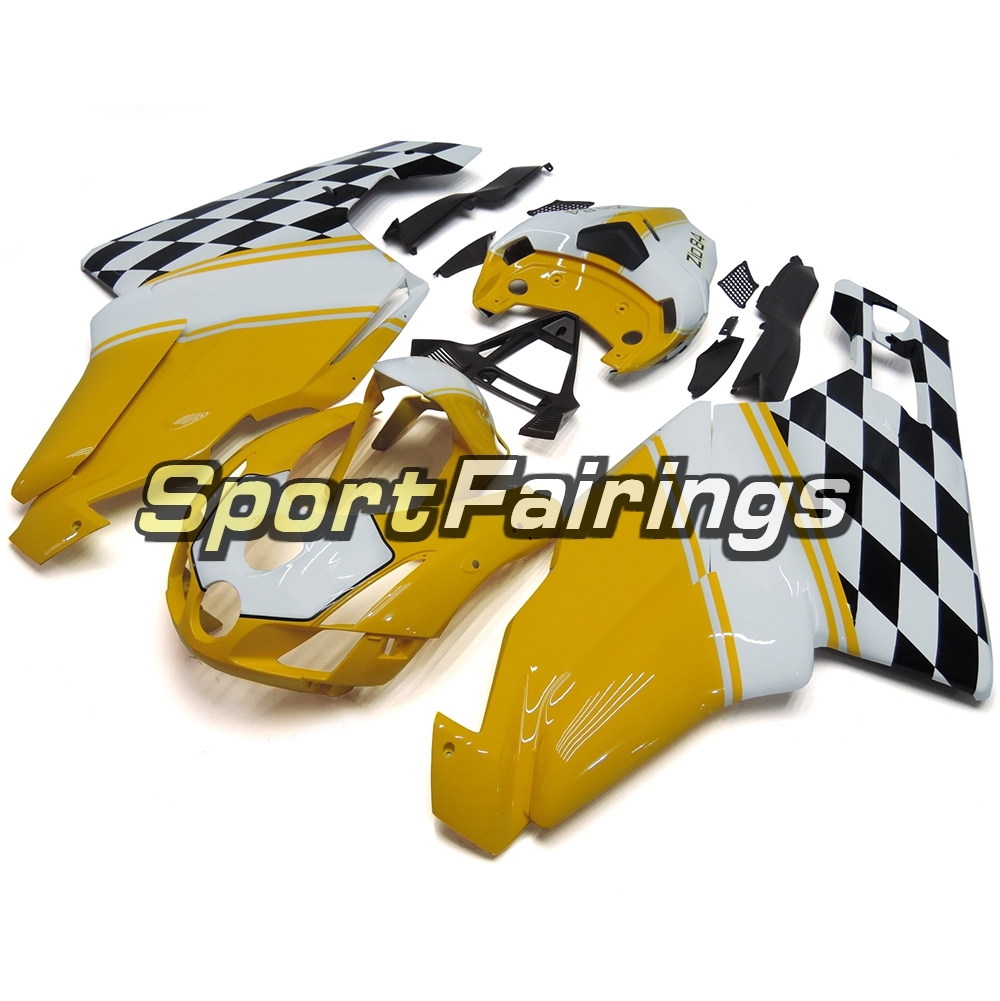 Fairing Kit Fit For Ducati 999/749 2003 - 2004 - Yellow White
