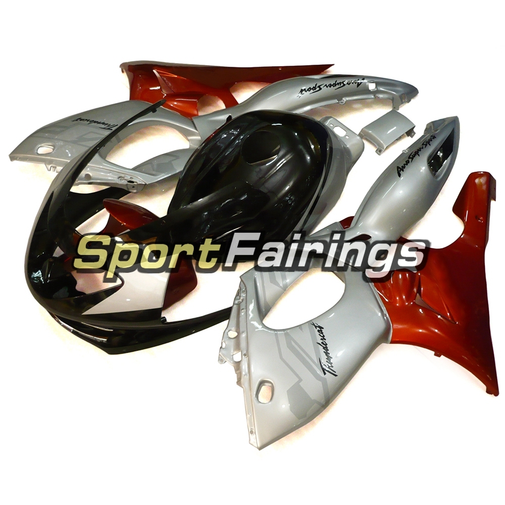 Fairing Kit Fit For Yamaha YZF600R Thundercat 1997 - 2007 - Silver Red