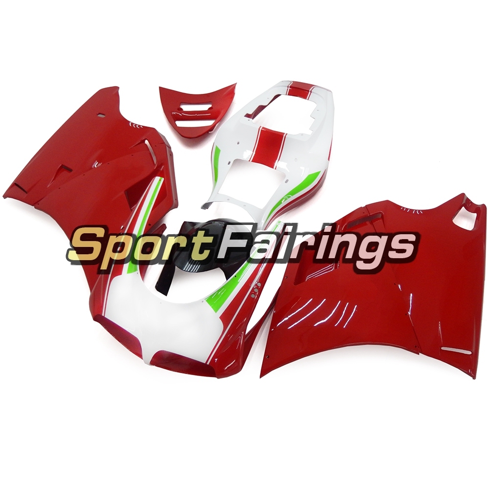 Fairing Kit Fit For Ducati 996/748/916/998 Biposto 1996 - 2002 - Gloss Red White