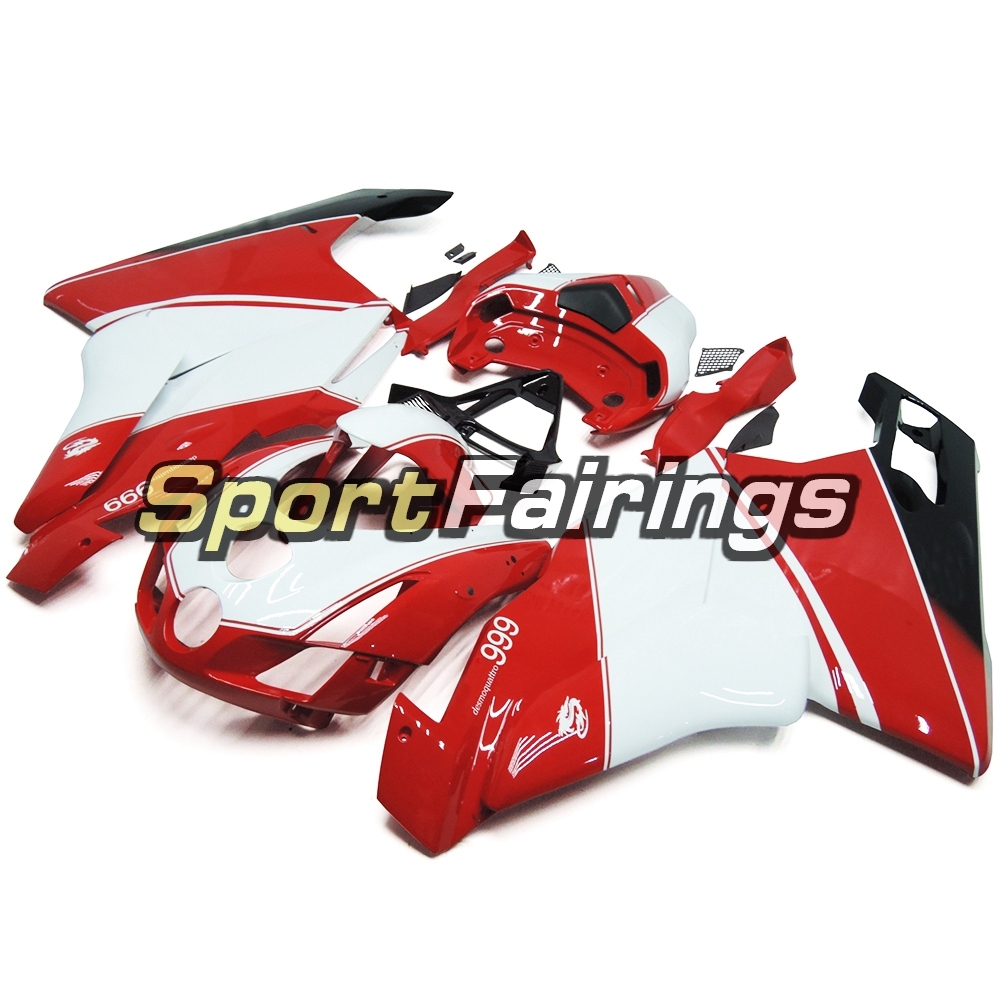 Fairing Kit Fit For Ducati 999/749 2003 - 2004 - Red White