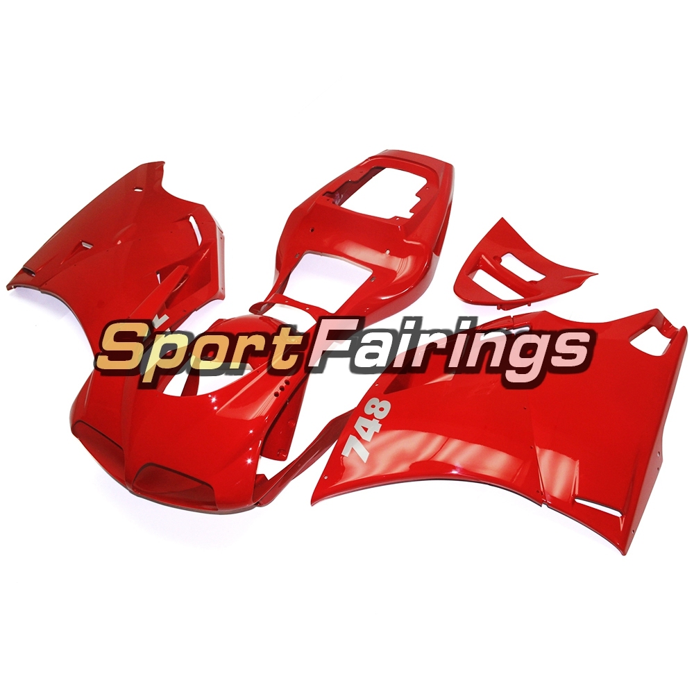 Fairing Kit Fit For Ducati 996/748/916/998 Biposto 1996 - 2002 - Gloss Red