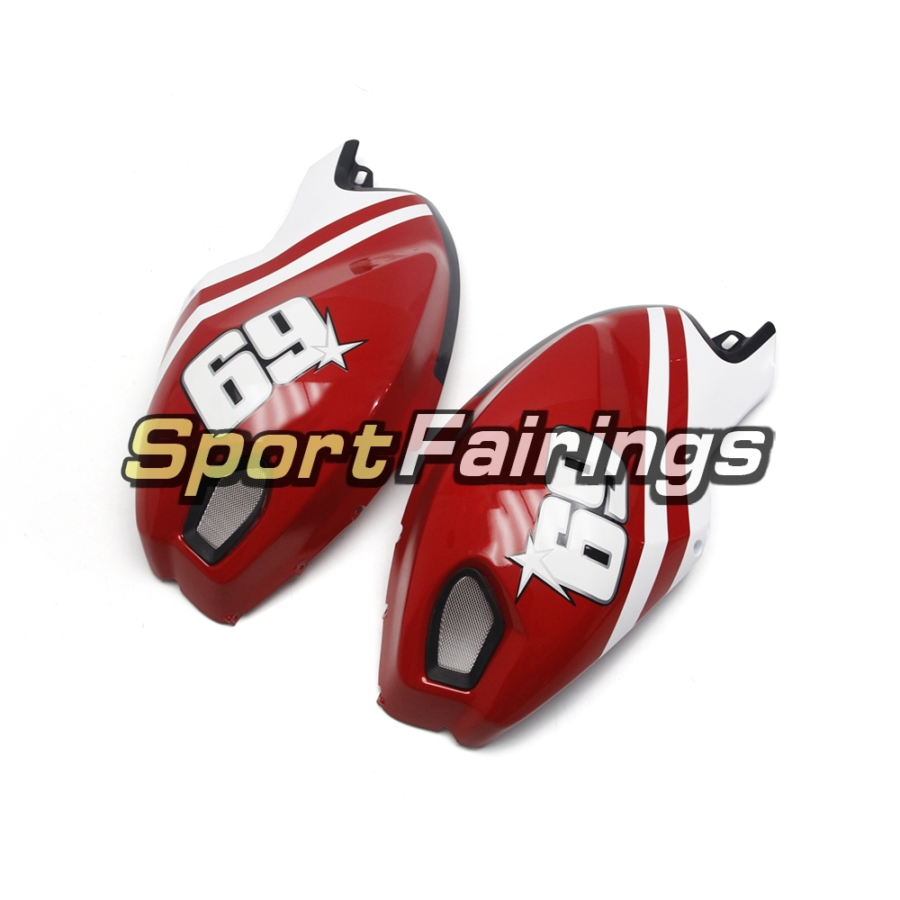 Fairing Kit Fit For Ducati  696/796/795/M1000/M1100 2009 - 2011 - Gloss Red Black
