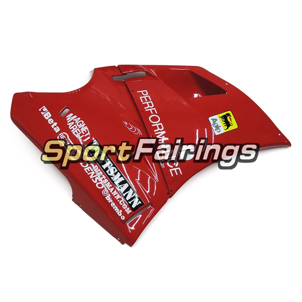 Fairing Kit Fit For Ducati 996/748/916/998 Monoposto 1996 - 2002 - Gloss Red White