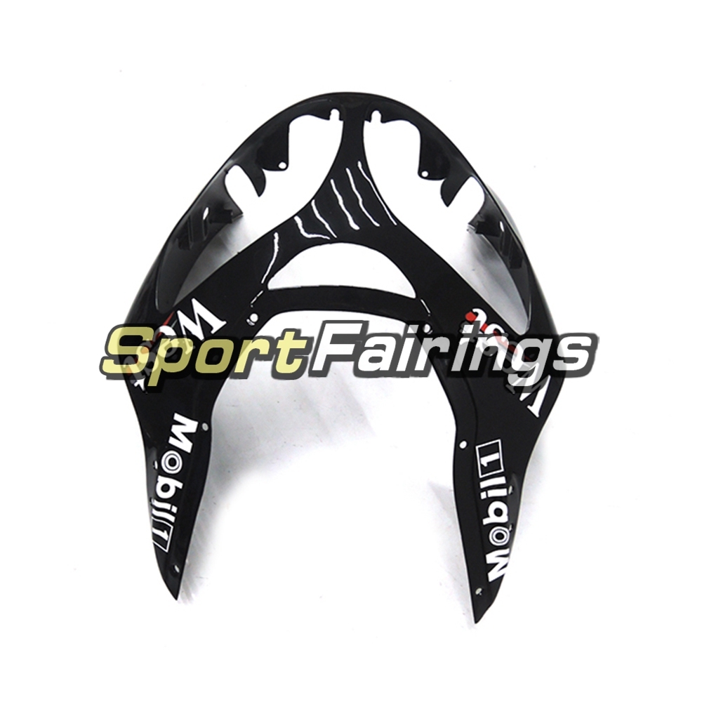 Fairing Kit Fit For Kawasaki ZX12R 2000 2001 -West Black White