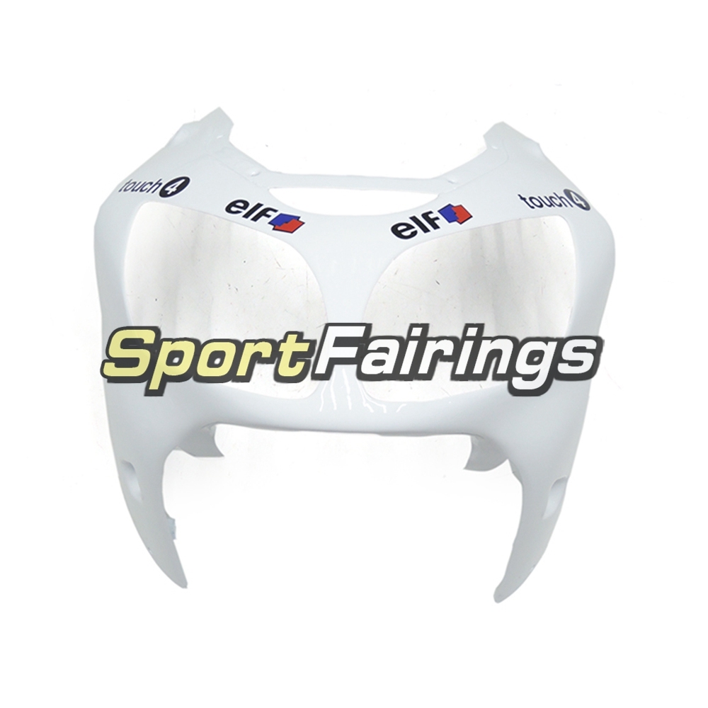 Fairing Kit Fit For Kawasaki ZX12R 2000 2001 -White Black Elf