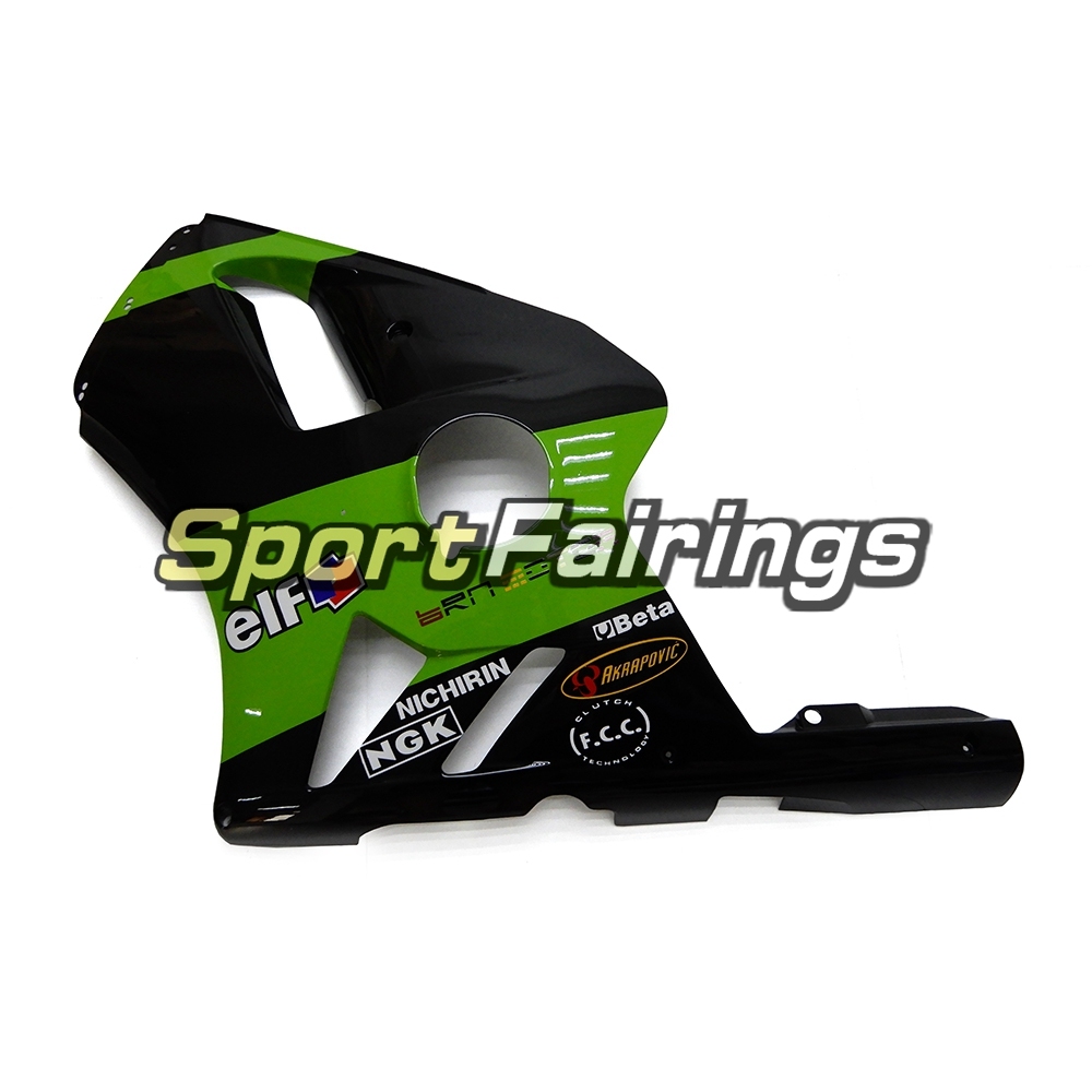 Fairing Kit Fit For Kawasaki ZX12R 2000 2001 -Green Black Elf